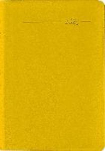 Taschenkalender Buch PVC amber 2023 - Büro-Kalender 8x11,5 cm - 1 Woche 2 Seiten - 144 Seiten - Notiz-Heft - Alpha Edition