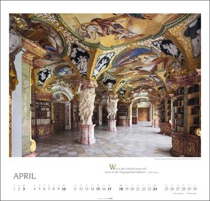 Welt der Bibliotheken Kalender 2022