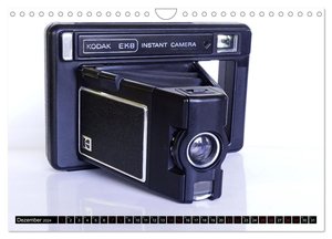 Alte Fotoapparate - Kameras von Kodak der Jahre 1905 bis 1977 (Wandkalender 2024 DIN A4 quer), CALVENDO Monatskalender