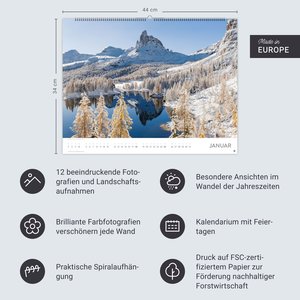 Seeblicke Posterkalender 2026