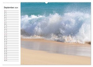 Traumstrände in der Karibik (Wandkalender 2024 DIN A2 quer), CALVENDO Monatskalender