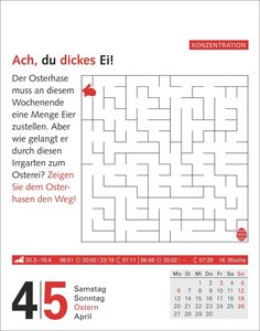 Meyers Grips-Gymnastik Tagesabreißkalender 2026