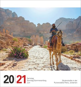 Reise Tagesabreißkalender 2026 - Kulturkalender - Städte, Menschen, Landschaften