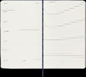 Moleskine 12 Monate Wochen Notizkalender 2024, Large/A5, Saphir