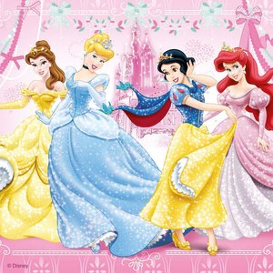 Ravensburger 09277 - Disney Princess: Schneewittchen, 3 x 49 Teile Puzzle