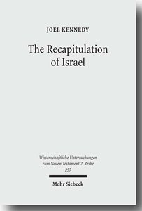 Kennedy, J: Recapitulation of Israel