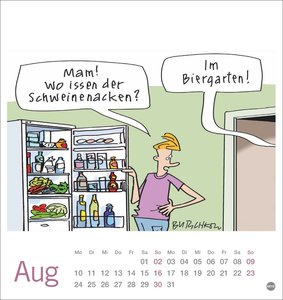 Peter Butschkow: Bier her Postkartenkalender 2026