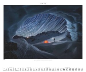 Outdoor 2024 - Foto-Kalender - Poster-Kalender - 60x50 - Natur