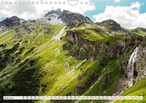 Die Adern der Alpen (Wandkalender 2023 DIN A4 quer)
