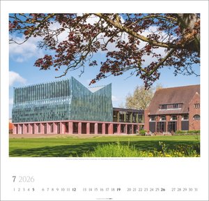 Moderne Architektur Kalender 2026
