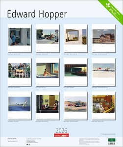 Edward Hopper Kalender 2026