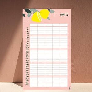 Familienwandkalender 2022 "Good Vibes!"
