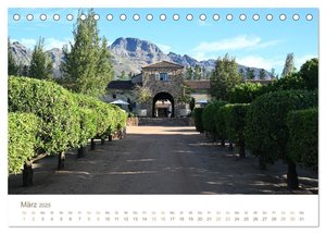 CAPE TOWN Spannende Landschaften in Kapstadt, Südafrika (Tischkalender 2025 DIN A5 quer), CALVENDO Monatskalender