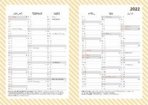 Pusheen 17-Monats-Kalenderbuch A5  - 2022