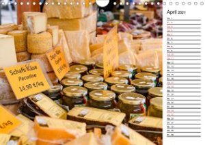 Frisch und Regional - Leckeres vom Südtiroler Bauernmarkt (Wandkalender 2021 DIN A4 quer)