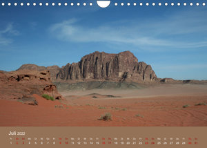 Wadi Rum Jordanien (Wandkalender 2022 DIN A4 quer)
