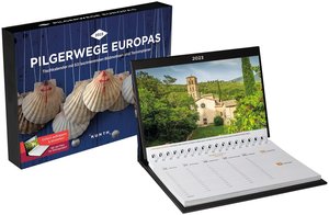 Pilgerwege Europas Tischkalender 2023