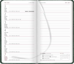 Taschenkalender Nature Line Pine 2024 - Taschen-Kalender 9x15,6 cm - 1 Woche 2 Seiten - 128 Seiten - Umwelt-Kalender - mit Hardcover - Alpha Edition