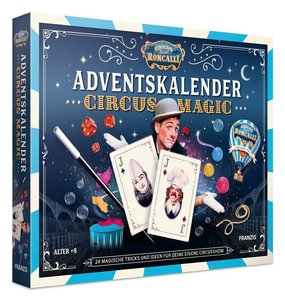 Circus Magic Adventskalender, 24 Zaubertricks für einen magischen Advent, für Kinder ab 8 Jahren