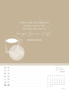 Coffee and Jesus 2023 - Wochenwandkalender
