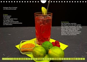 Faszination Rum Cocktails (Wandkalender 2023 DIN A4 quer)