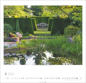 Gartenträume Kalender 2026