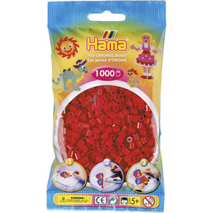 HAMA B?gelperlen - 1000 DUNKELROT