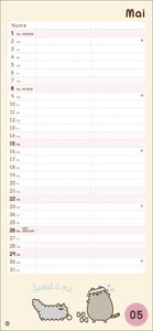 Pusheen Planer für zwei Kalender 2022