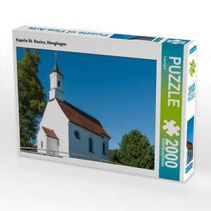 CALVENDO Puzzle Kapelle St. Rosina, Wenglingen 2000 Teile Puzzle quer