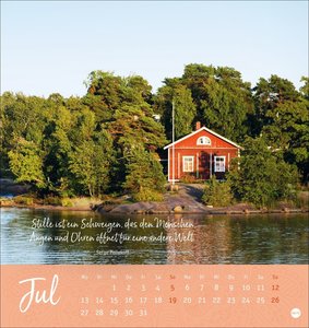 Stille Momente Postkartenkalender 2026