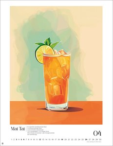 Cocktails Posterkalender 2026