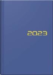 Wochenkalender Modell 796, 2023, Balacron-Einband blau