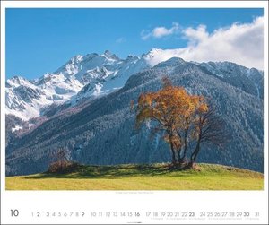 Die Schweiz Kalender 2022