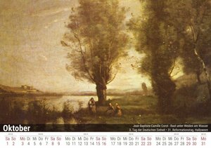 Jean-Baptiste-Camille Corot 2022 - Timokrates Kalender, Tischkalender, Bildkalender - DIN A5 (21 x 15 cm)