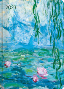 Ladytimer Monet 2023 - Taschenkalender A6 (10,7x15,2 cm) - Weekly - 192 Seiten - Notiz-Buch - Termin-Planer - Alpha Edition