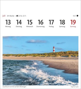 Sylt Sehnsuchtskalender 2026