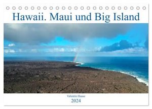 Hawaii, Maui und Big Island (Tischkalender 2024 DIN A5 quer), CALVENDO Monatskalender