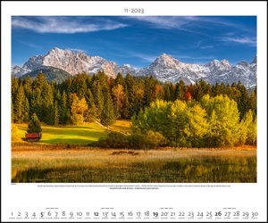 Naturland Deutschland 2023 - Bild-Kalender - Poster-Kalender - 60x50