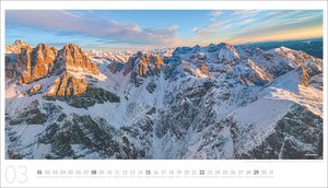 Luftbildkalender - airphoto Dolomiten 2026