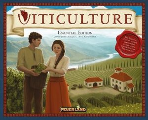 Feuerland - Viticulture Essential Edition, Strategiespiel, Aufbauspiel