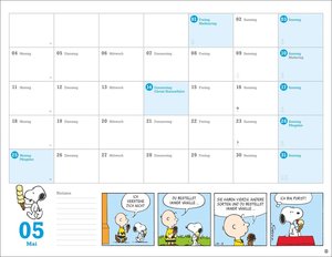 Peanuts Monatsplaner 2026