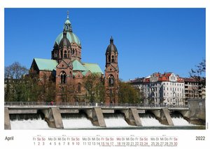 München 2022 - White Edition - Timokrates Kalender, Wandkalender, Bildkalender - DIN A4 (ca. 30 x 21 cm)
