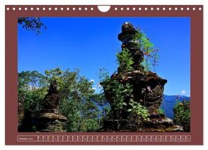 Stupas - Architektur des Himalayas (Wandkalender 2024 DIN A4 quer), CALVENDO Monatskalender