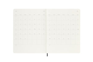 Moleskine 18 Monate Wochen Notizkalender 2022/2023, XL, Schwarz