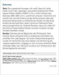 Wissen Tagesabreißkalender 2026