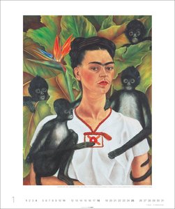 Frida Kahlo Kalender 2026