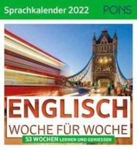 PONS Sprachkalender 2022 Englisch