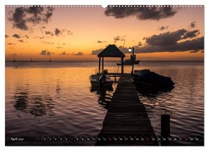 Belize - Guatemala (Wandkalender 2024 DIN A2 quer), CALVENDO Monatskalender