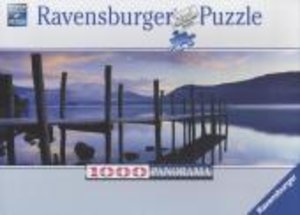 Ravensburger 15112 - Idylle am See, Panorama Puzzle, 1000 Teile