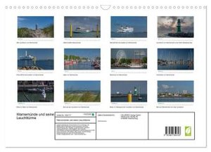 Warnemünde an der Ostsee (Wandkalender 2024 DIN A3 quer), CALVENDO Monatskalender